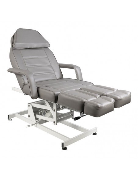 COSMETIC ELECTRIC CHAIR. AZZURRO 673AS PEDI 1 MOTOR GRAY