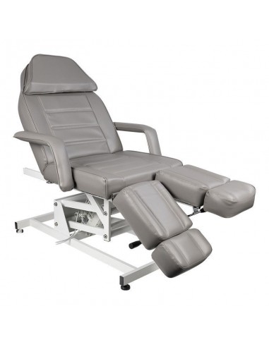 COSMETIC ELECTRIC CHAIR. AZZURRO 673AS PEDI 1 MOTOR GRAY