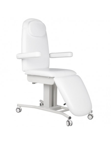 COSMETIC CHAIR ON WHEEL A-240 WHITE