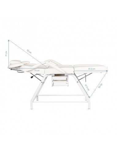 GRAY IVETTE EYELASH TREATMENT CHAIR