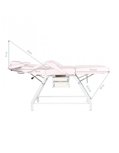 PINK TREATMENT CHAIR FOR LASHES IVETTE