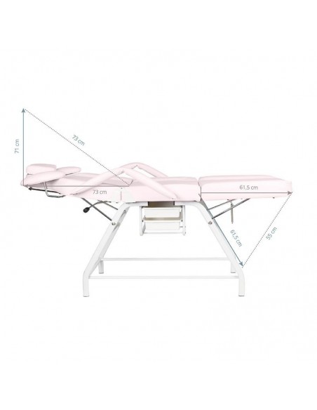 PINK TREATMENT CHAIR FOR LASHES IVETTE