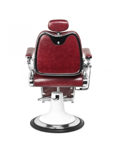 GABBIANO BARBER CHAIR MOTO STYLE RED