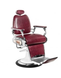 GABBIANO BARBER CHAIR MOTO STYLE RED