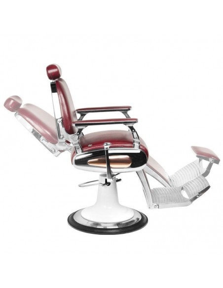 GABBIANO BARBER CHAIR MOTO STYLE RED