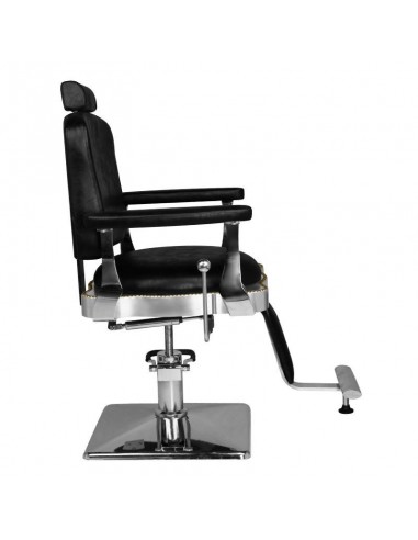 HAIR SYSTEM BARBER CHAIR SM180 BLACK