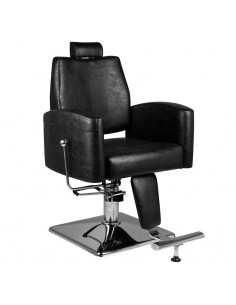 HAIR SYSTEM BARBER CHAIR SM184 BLACK
