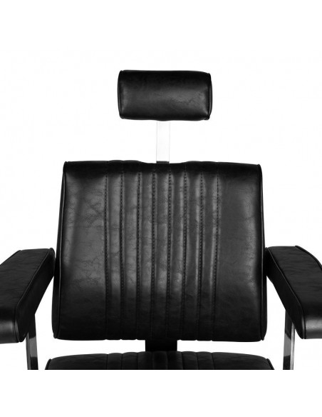 HAIR SYSTEM BARBER CHAIR SM185 BLACK