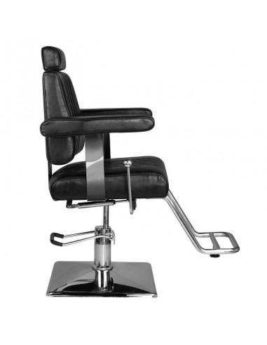 HAIR SYSTEM BARBER CHAIR SM185 BLACK