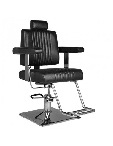 HAIR SYSTEM BARBER CHAIR SM185 BLACK