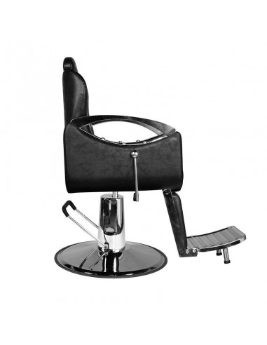 HAIR SYSTEM BARBER CHAIR SM107 BLACK