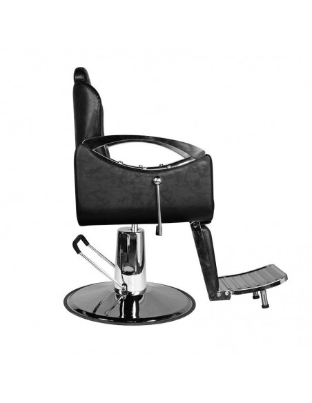 HAIR SYSTEM BARBER CHAIR SM107 BLACK