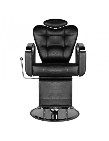 HAIR SYSTEM BARBER CHAIR SM107 BLACK