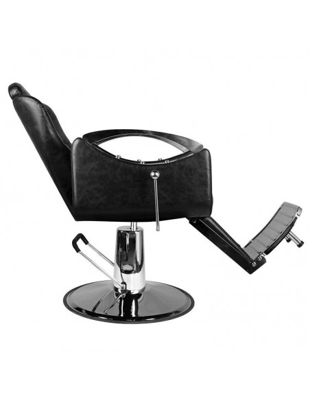 HAIR SYSTEM BARBER CHAIR SM107 BLACK