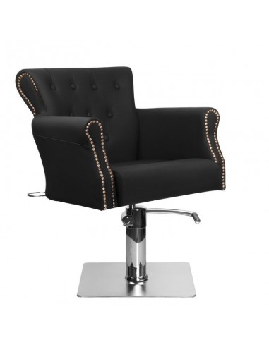 HAIR SYSTEM HAIRDRESSING CHAIR BER 8541 BLACK