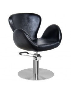 GABBIANO HAIRDRESSING CHAIR AMSTERDAM BLACK