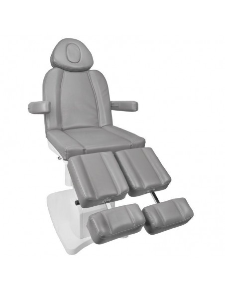 COSMETIC ELECTRIC CHAIR. AZZURRO 708AS PEDI 3 MOTOR GRAY