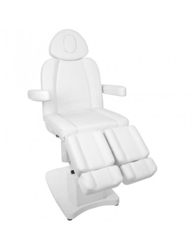 COSMETIC ELECTRIC CHAIR. AZZURRO 708AS PEDI 3 MOTOR WHITE