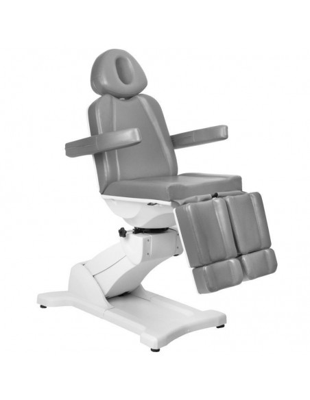 COSMETIC ELECTRIC CHAIR. AZZURRO 869AS 5 MOTOR ROTARY PEDI. GRAY