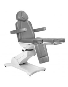 COSMETIC ELECTRIC CHAIR. AZZURRO 869AS 5 MOTOR ROTARY PEDI. GRAY