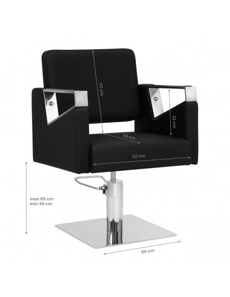 GABBIANO BARBER HAIRDRESSING CHAIR VILNIUS BLACK