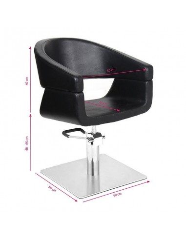 GABBIANO HAIRDRESSING CHAIR 044 BLACK