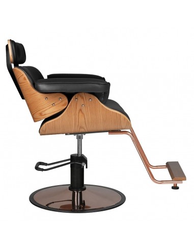 GABBIANO HAIRDRESSING CHAIR FLORENCE BLACK