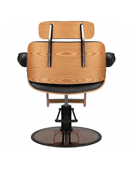 GABBIANO HAIRDRESSING CHAIR FLORENCE BLACK