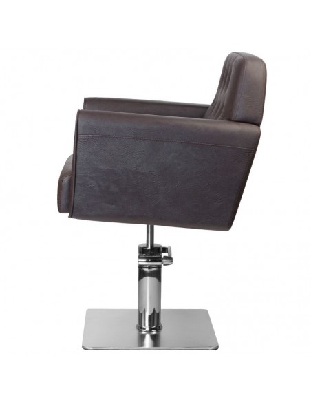 GABBIANO HAIRDRESSING CHAIR HAMBURG BROWN