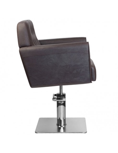 GABBIANO HAIRDRESSING CHAIR HAMBURG BROWN