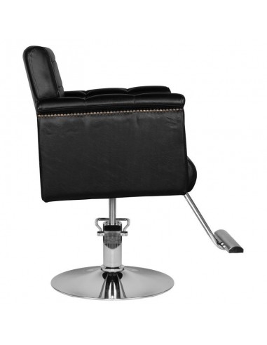 HAIR SYSTEM HAIRDRESSING CHAIR HS48 BLACK
