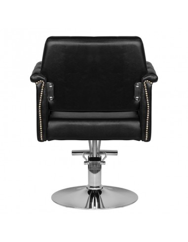 HAIR SYSTEM HAIRDRESSING CHAIR HS48 BLACK