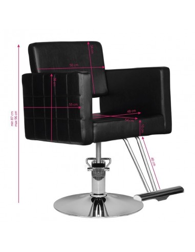 HAIR SYSTEM HAIRDRESSING CHAIR HS33 BLACK