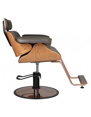 GABBIANO HAIRDRESSING CHAIR FLORENCE GRAY