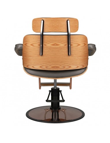 GABBIANO HAIRDRESSING CHAIR FLORENCE GRAY