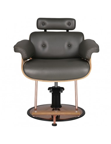 GABBIANO HAIRDRESSING CHAIR FLORENCE GRAY