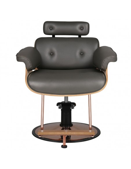 GABBIANO HAIRDRESSING CHAIR FLORENCE GRAY