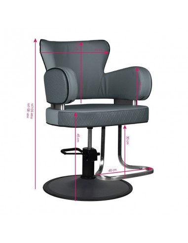GABBIANO HAIRDRESSING CHAIR EINDHOVEN GRAY