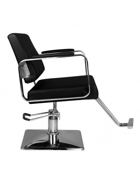 HAIR SYSTEM HAIRDRESSING CHAIR HS202 BLACK