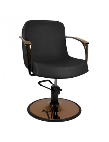 GABBIANO STYLING CHAIR COPPER BOLONIA BLACK