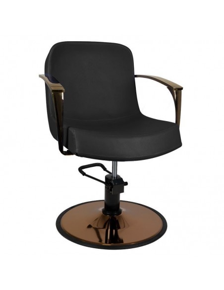 GABBIANO STYLING CHAIR COPPER BOLONIA BLACK