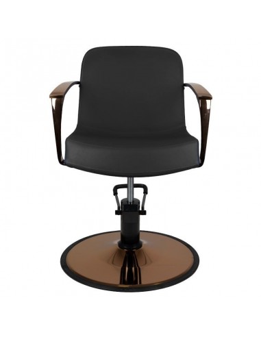 GABBIANO STYLING CHAIR COPPER BOLONIA BLACK