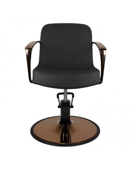 GABBIANO STYLING CHAIR COPPER BOLONIA BLACK