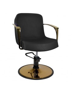 GABBIANO STYLING CHAIR GOLDEN BOLONIA BLACK