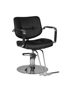 GABBIANO HAIRDRESSING CHAIR VIGO BLACK