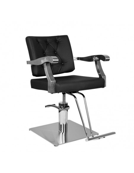GABBIANO HAIRDRESSING CHAIR LYON BLACK