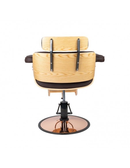 GABBIANO HAIRDRESSING CHAIR FLORENCE BROWN