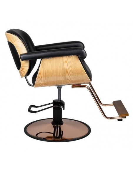GABBIANO HAIRDRESSING CHAIR VENICE BLACK