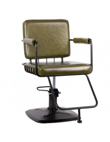 GABBIANO HAIRDRESSING CHAIR KATANIA LOFT GREEN