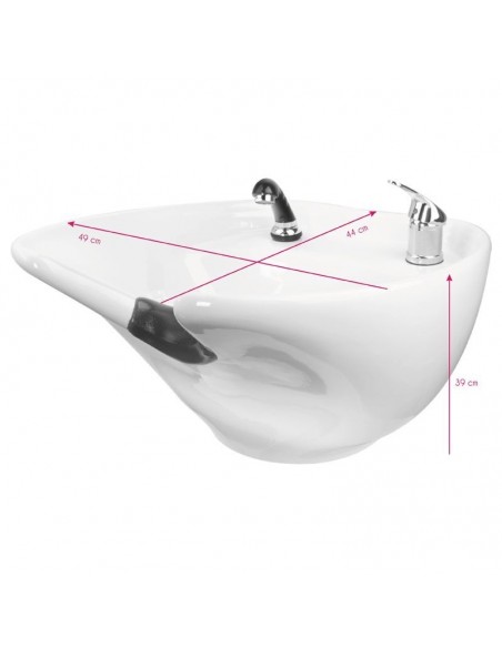 GABBIANO HAIR WASH UNIT HAMBURG BROWN